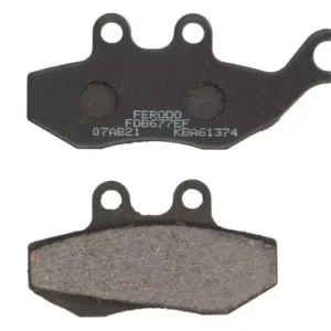 Ferodo FDB677EF Road Offroad Eco Friction priekinės/užpakalinės stabdžių trinkelės