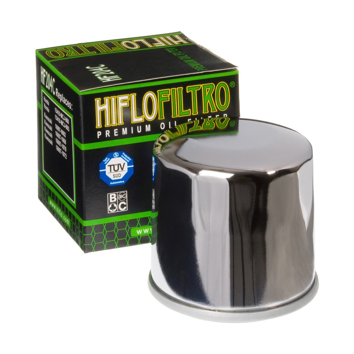 HifloFiltro HF 204 C chromuotas alyvos filtras